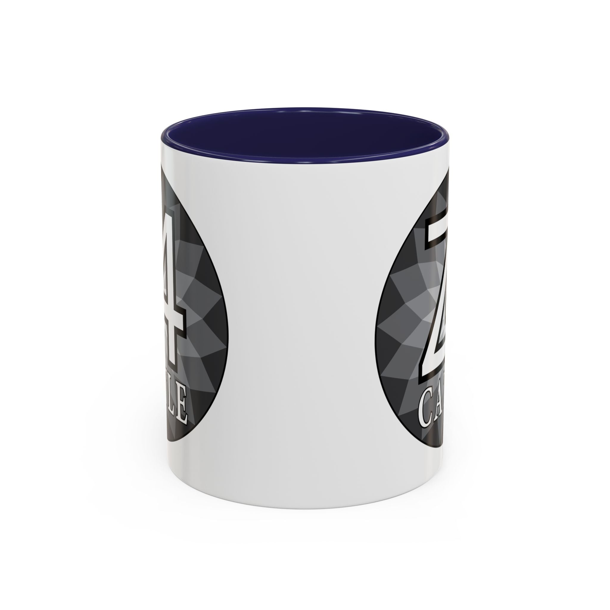 Z4 Cattle Accent Coffee Mug – Black Handle & Rim, Farm Ranch Livestock Gift