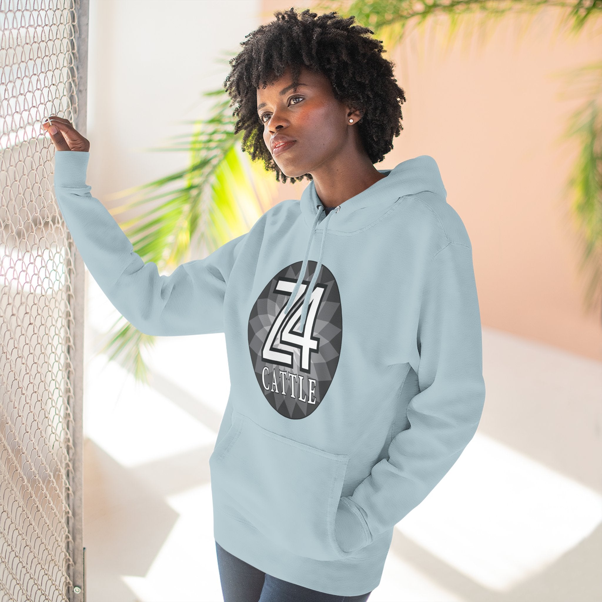 Z4 Cattle Logo Fleece Hoodie