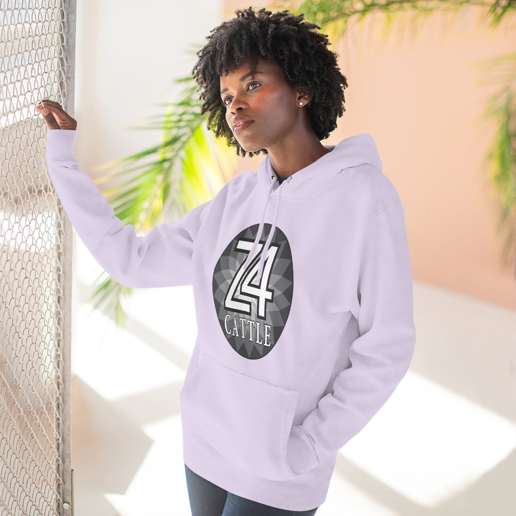 Z4 Cattle Logo Fleece Hoodie