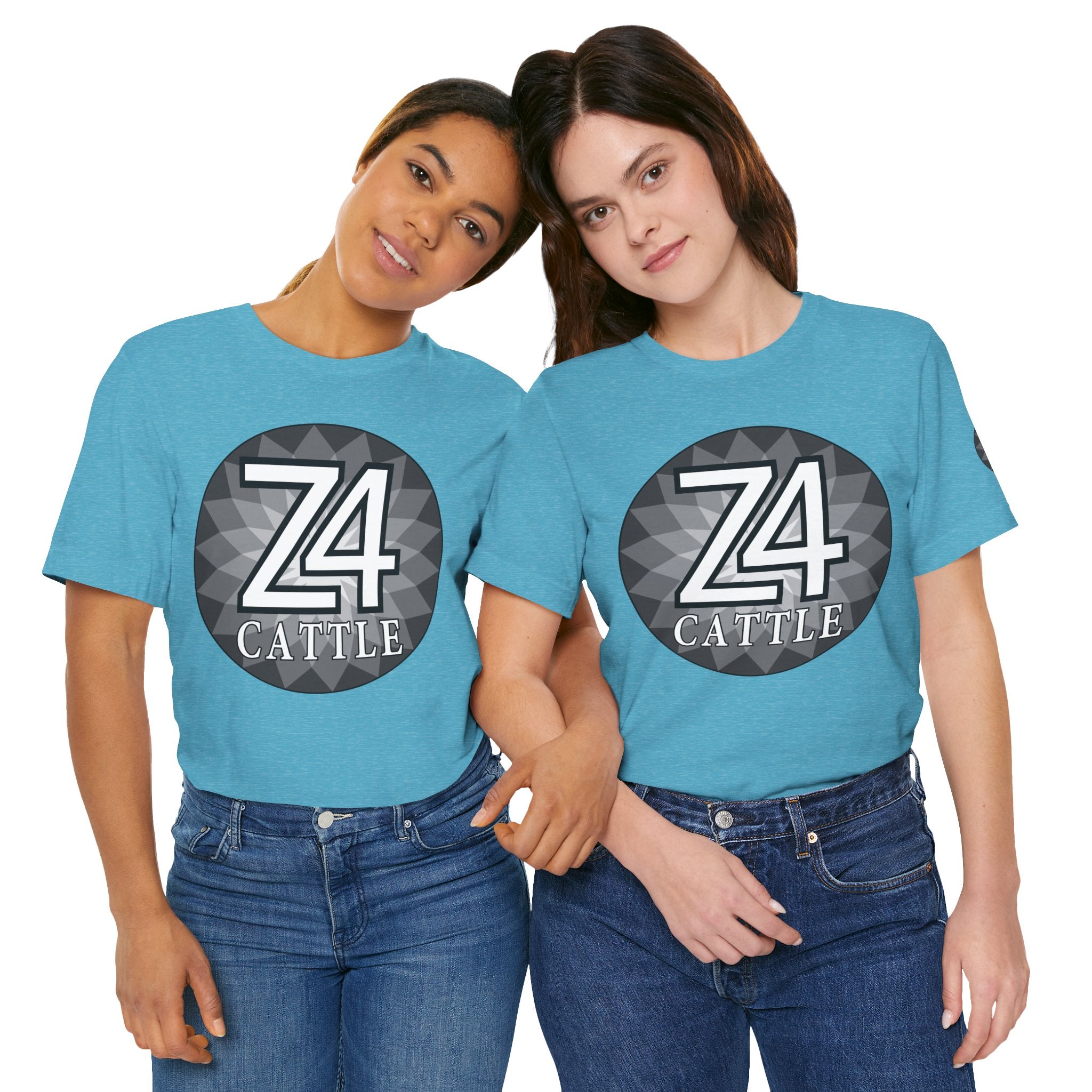 Z4 Calle Logo T-Shirt — Monochrome Urban Graphic Tee