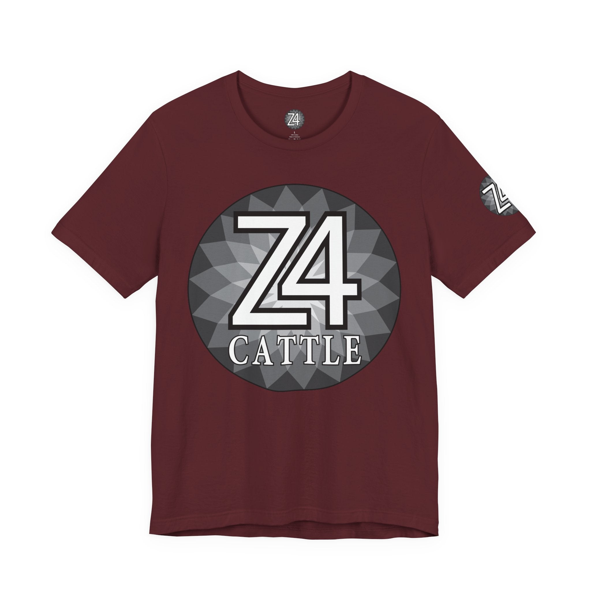 Z4 Calle Logo T-Shirt — Monochrome Urban Graphic Tee