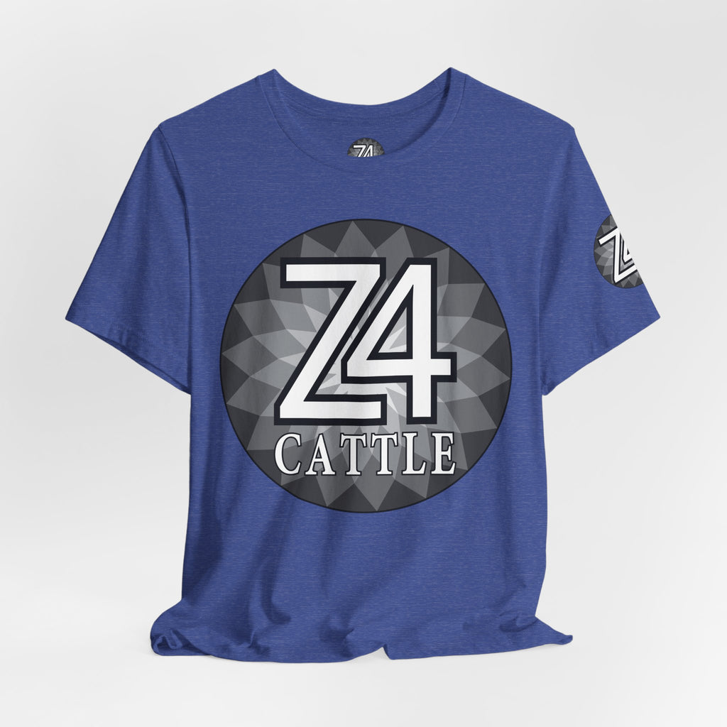 Z4 Calle Logo T-Shirt — Monochrome Urban Graphic Tee