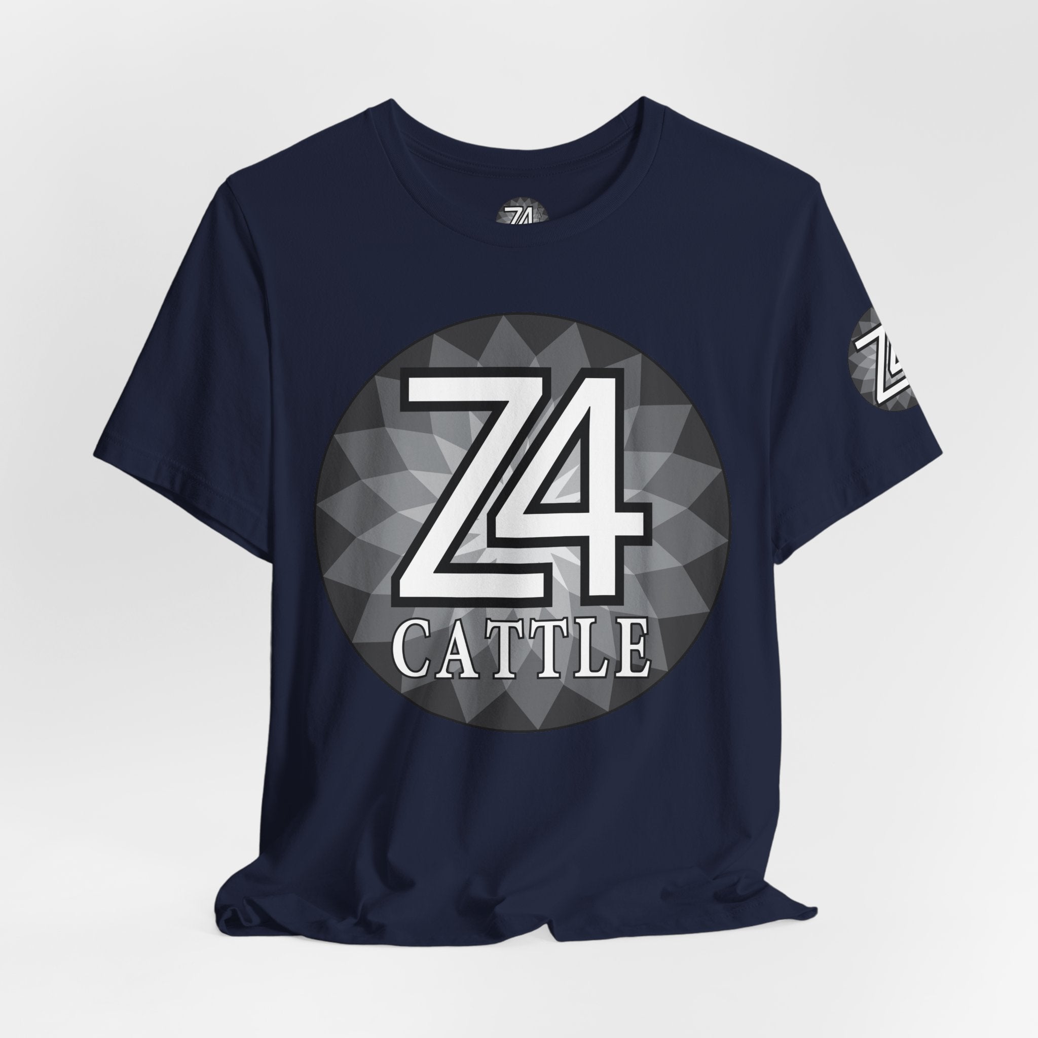 Z4 Calle Logo T-Shirt — Monochrome Urban Graphic Tee