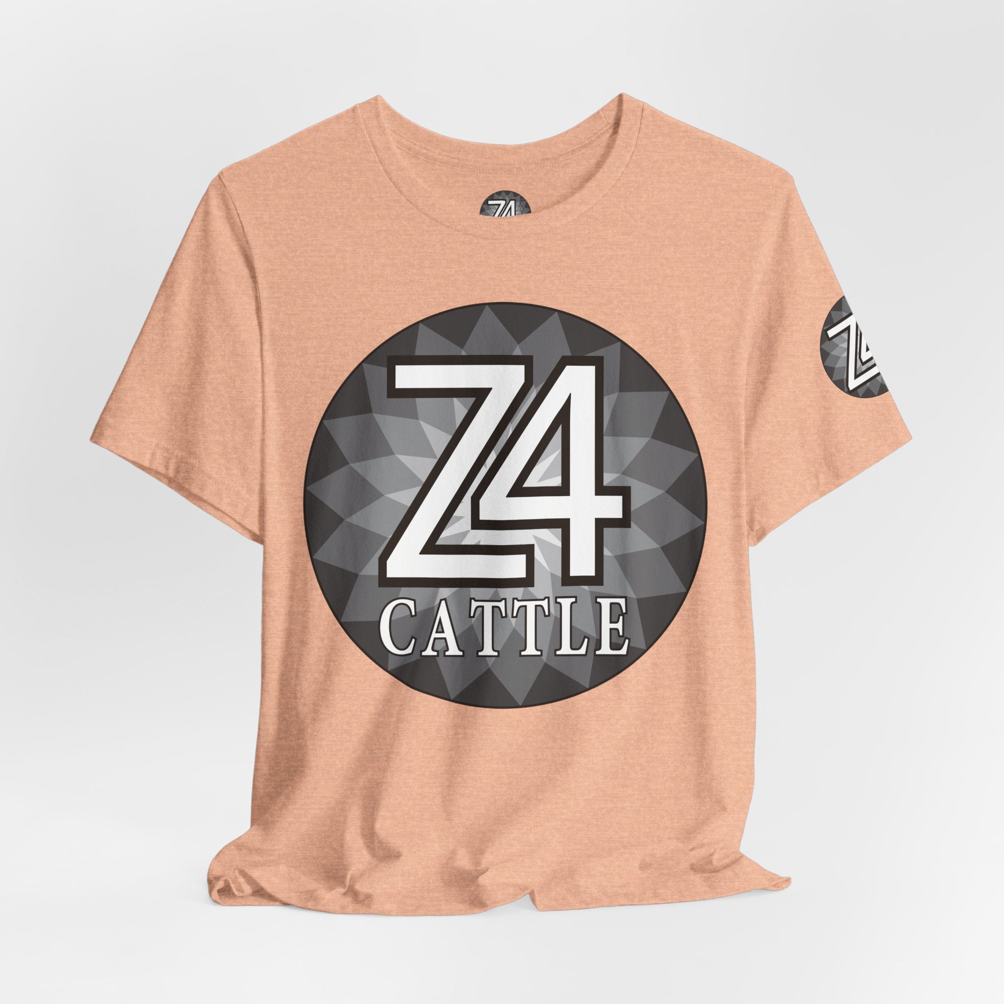 Z4 Calle Logo T-Shirt — Monochrome Urban Graphic Tee