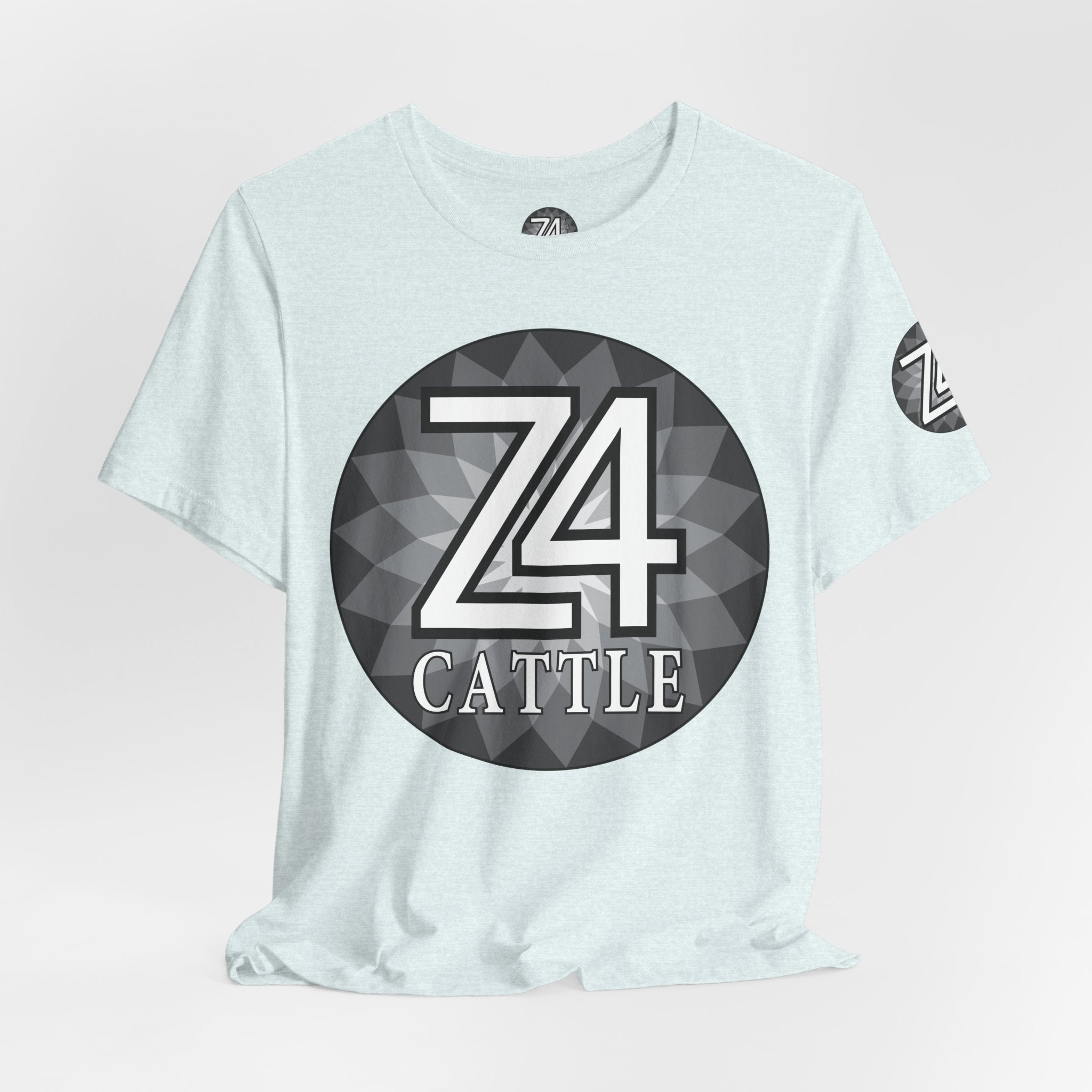 Z4 Calle Logo T-Shirt — Monochrome Urban Graphic Tee