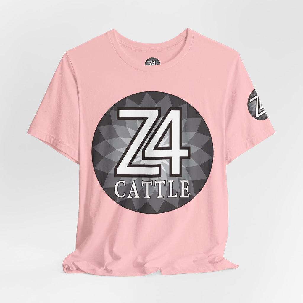 Z4 Calle Logo T-Shirt — Monochrome Urban Graphic Tee