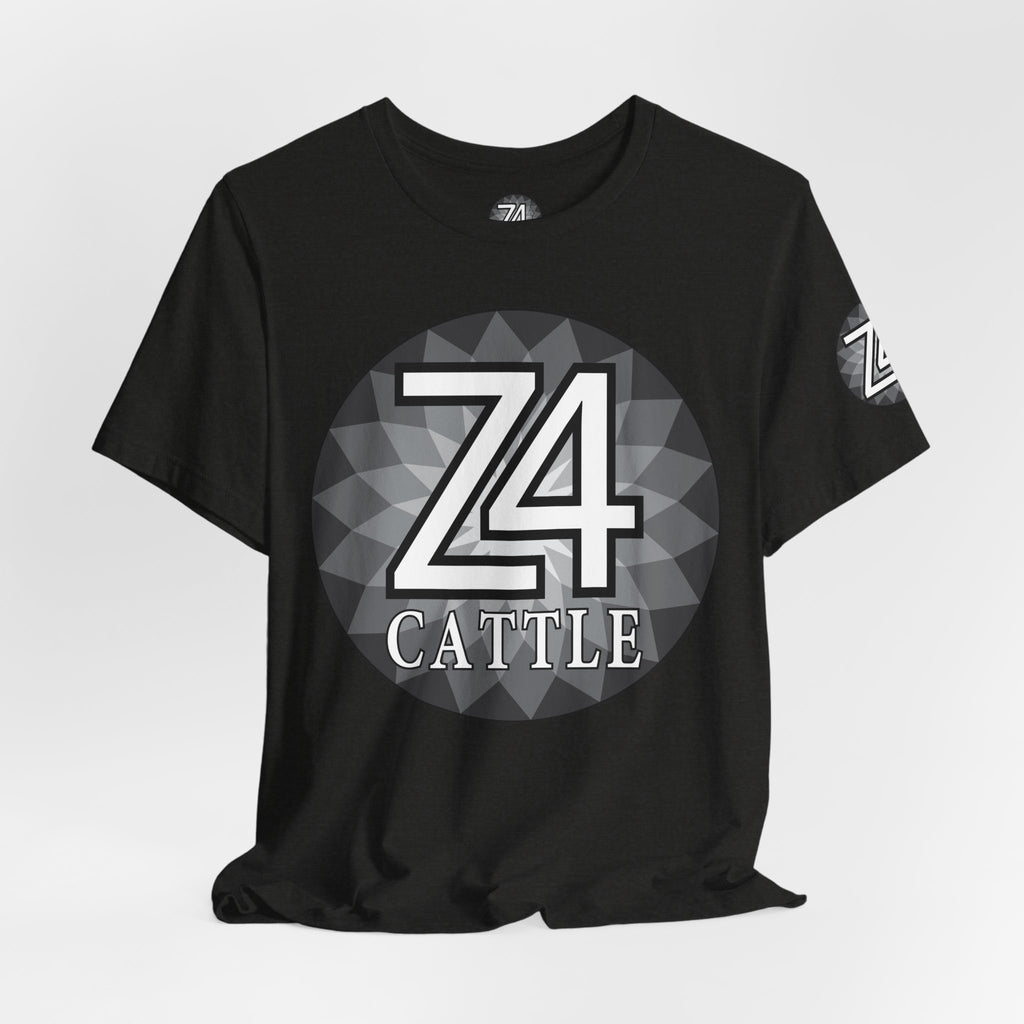 Z4 Calle Logo T-Shirt — Monochrome Urban Graphic Tee