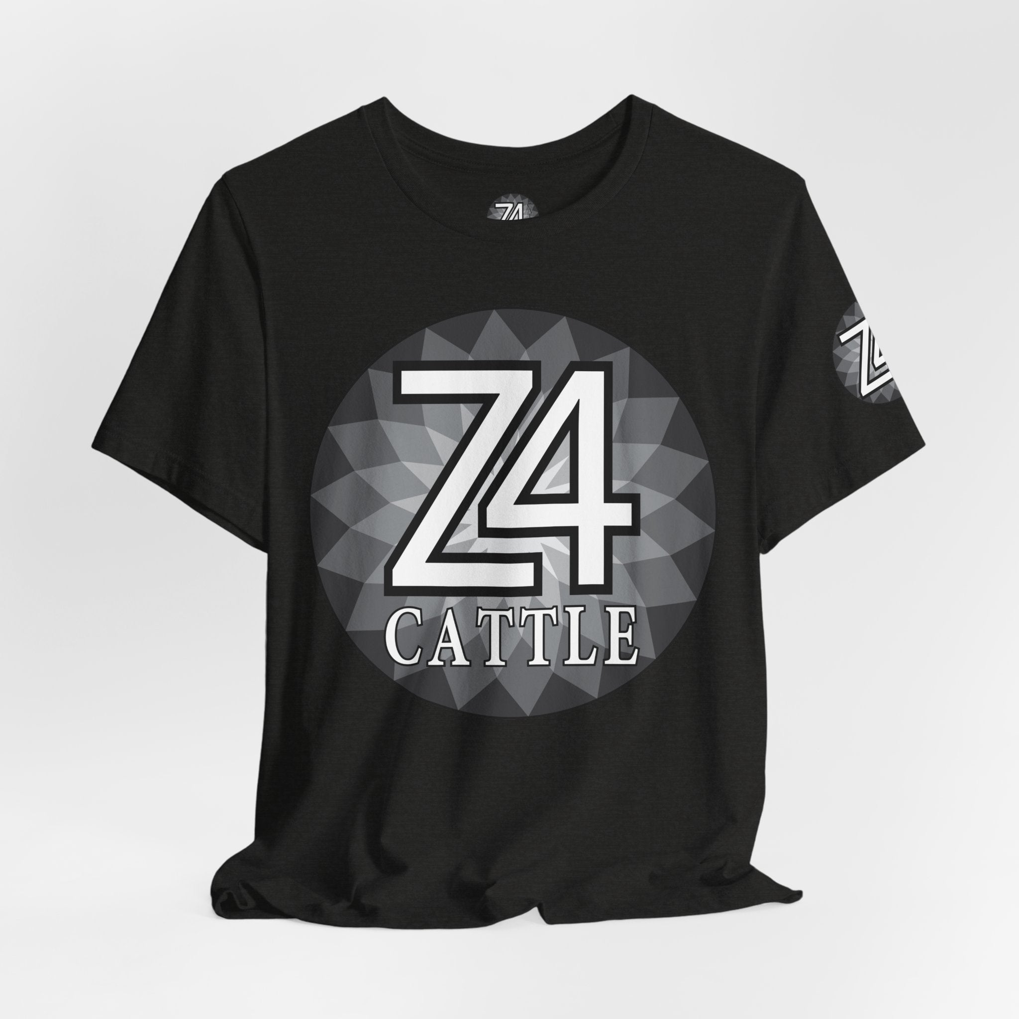 Z4 Calle Logo T-Shirt — Monochrome Urban Graphic Tee