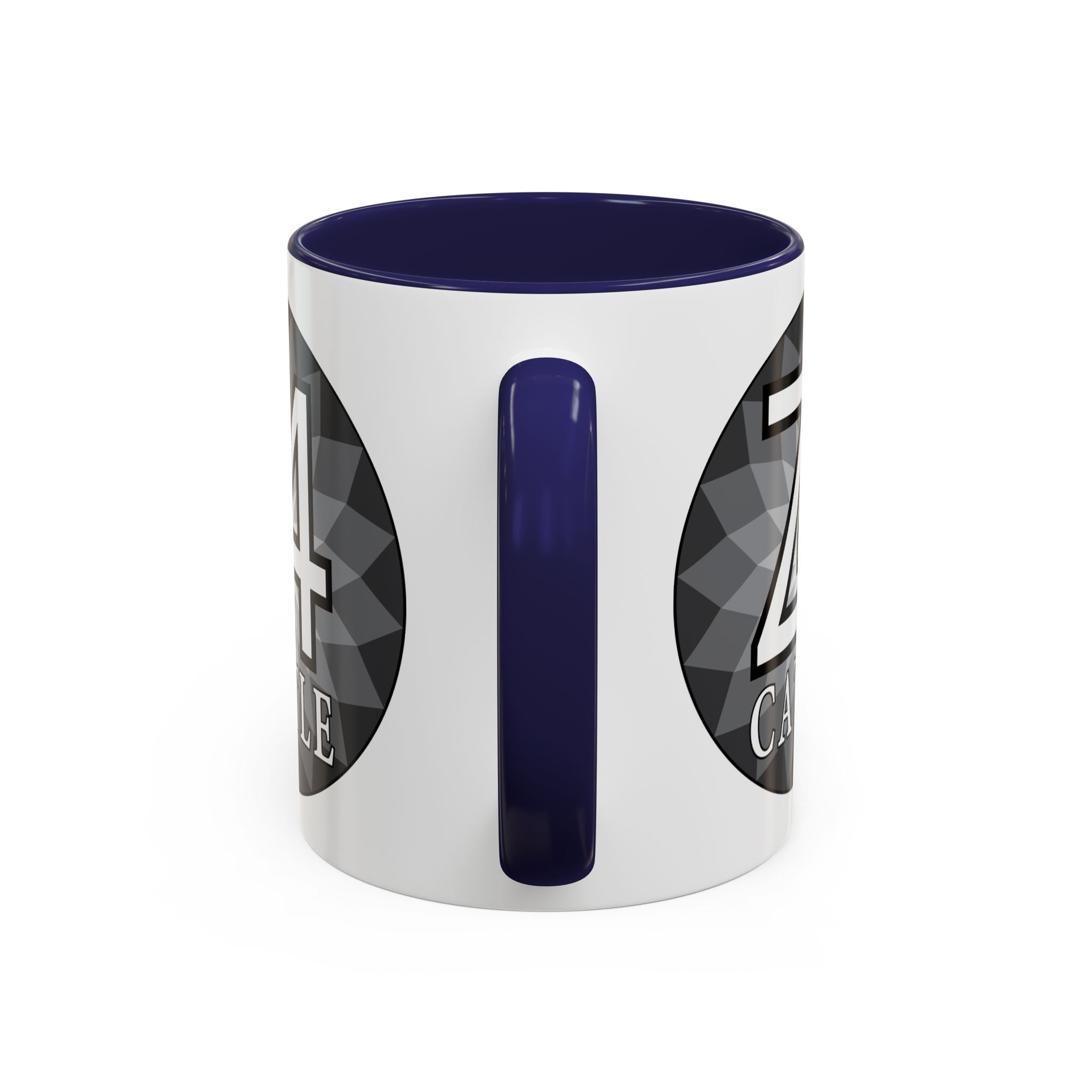 Z4 Cattle Accent Coffee Mug – Black Handle & Rim, Farm Ranch Livestock Gift