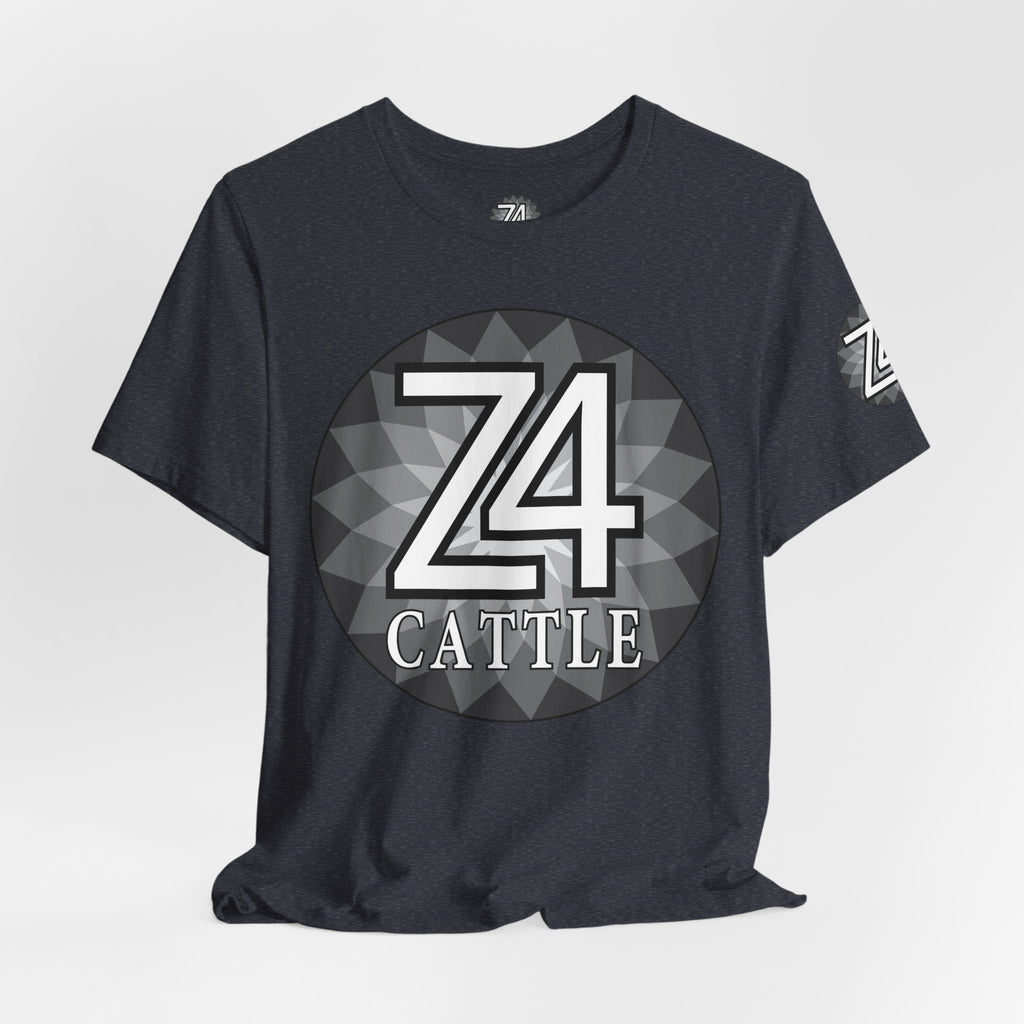 Z4 Calle Logo T-Shirt — Monochrome Urban Graphic Tee