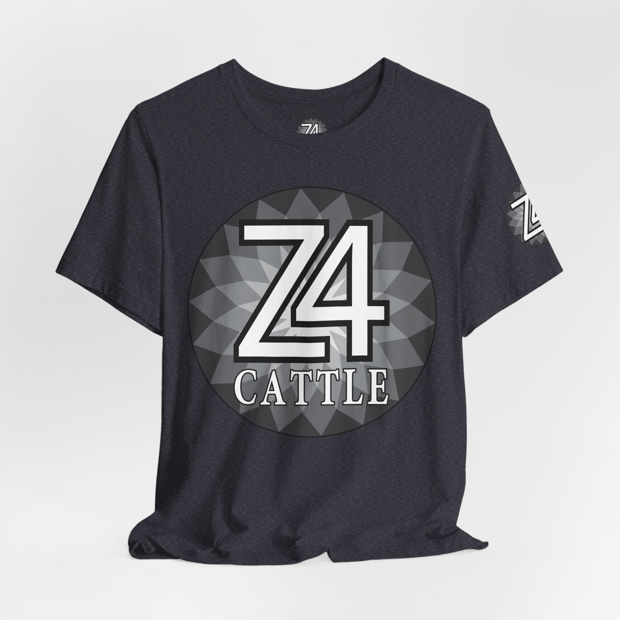 Z4 Calle Logo T-Shirt — Monochrome Urban Graphic Tee