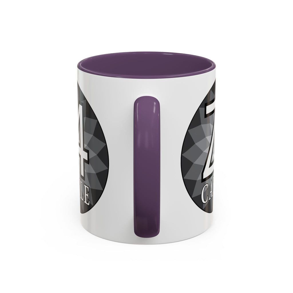 Z4 Cattle Accent Coffee Mug – Black Handle & Rim, Farm Ranch Livestock Gift