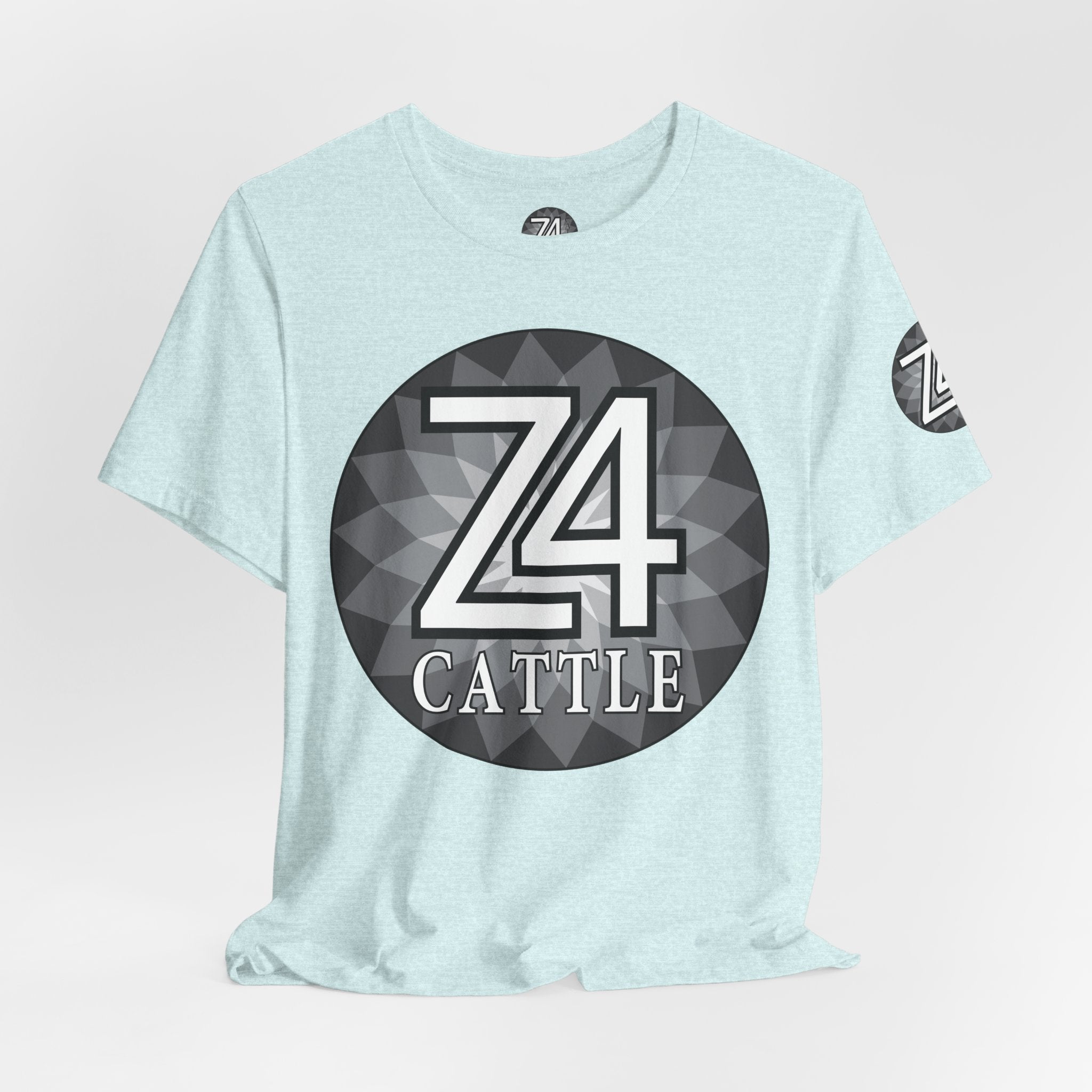 Z4 Calle Logo T-Shirt — Monochrome Urban Graphic Tee