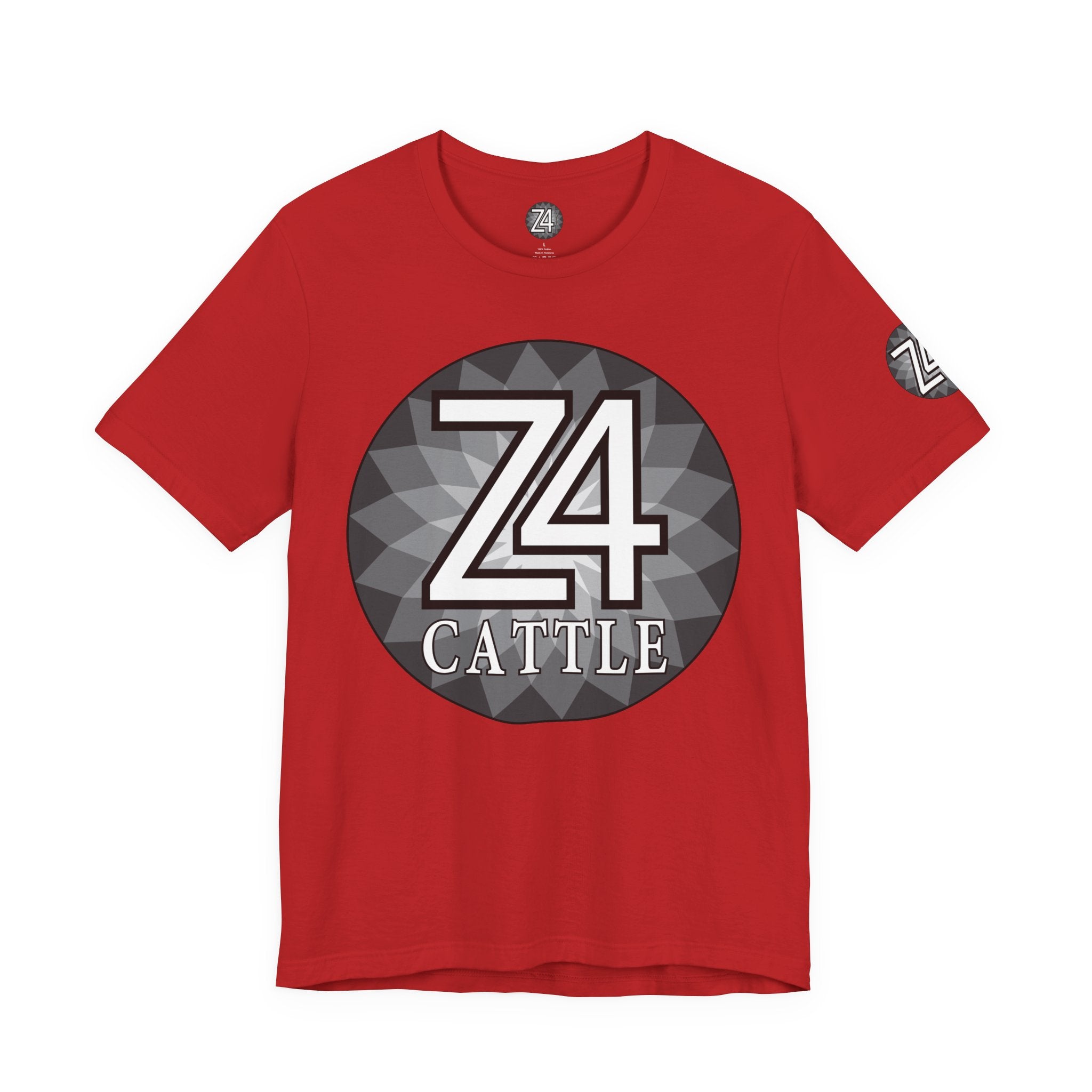 Z4 Calle Logo T-Shirt — Monochrome Urban Graphic Tee