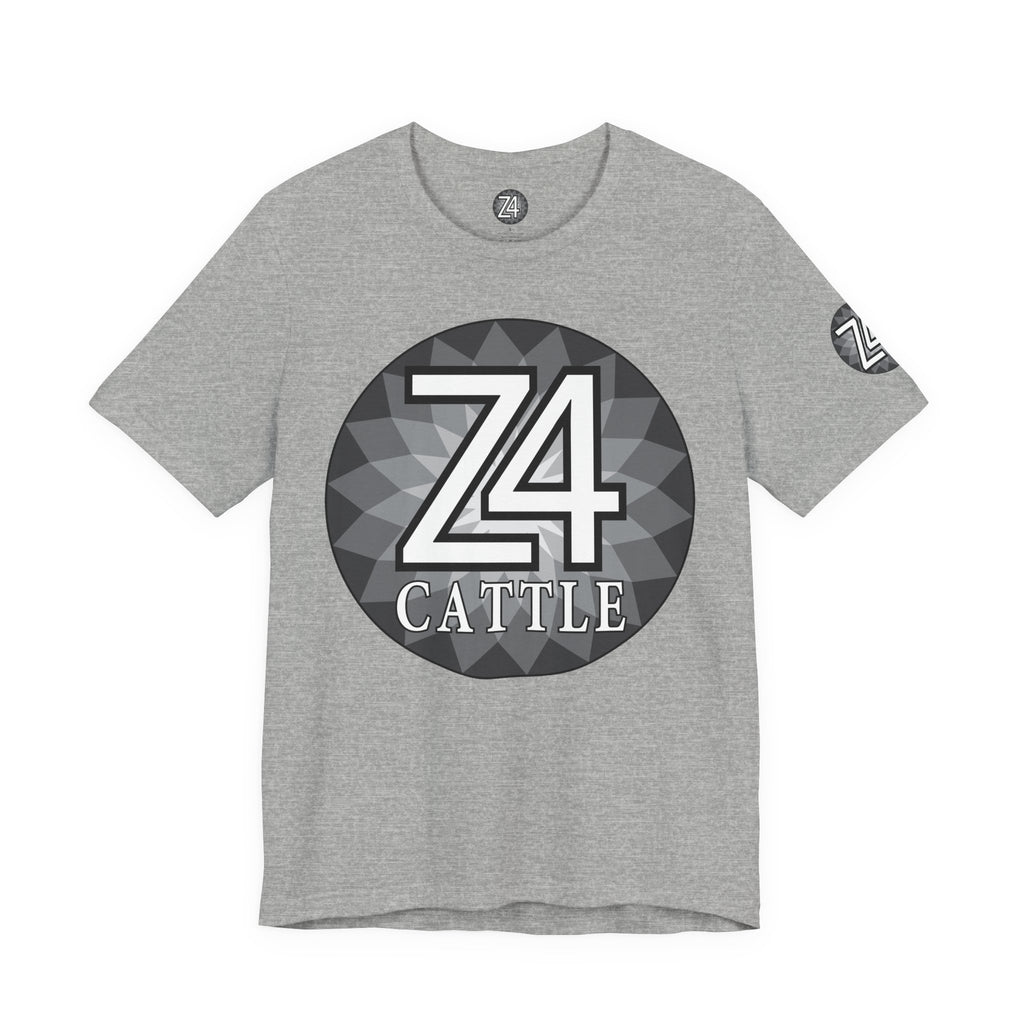 Z4 Calle Logo T-Shirt — Monochrome Urban Graphic Tee
