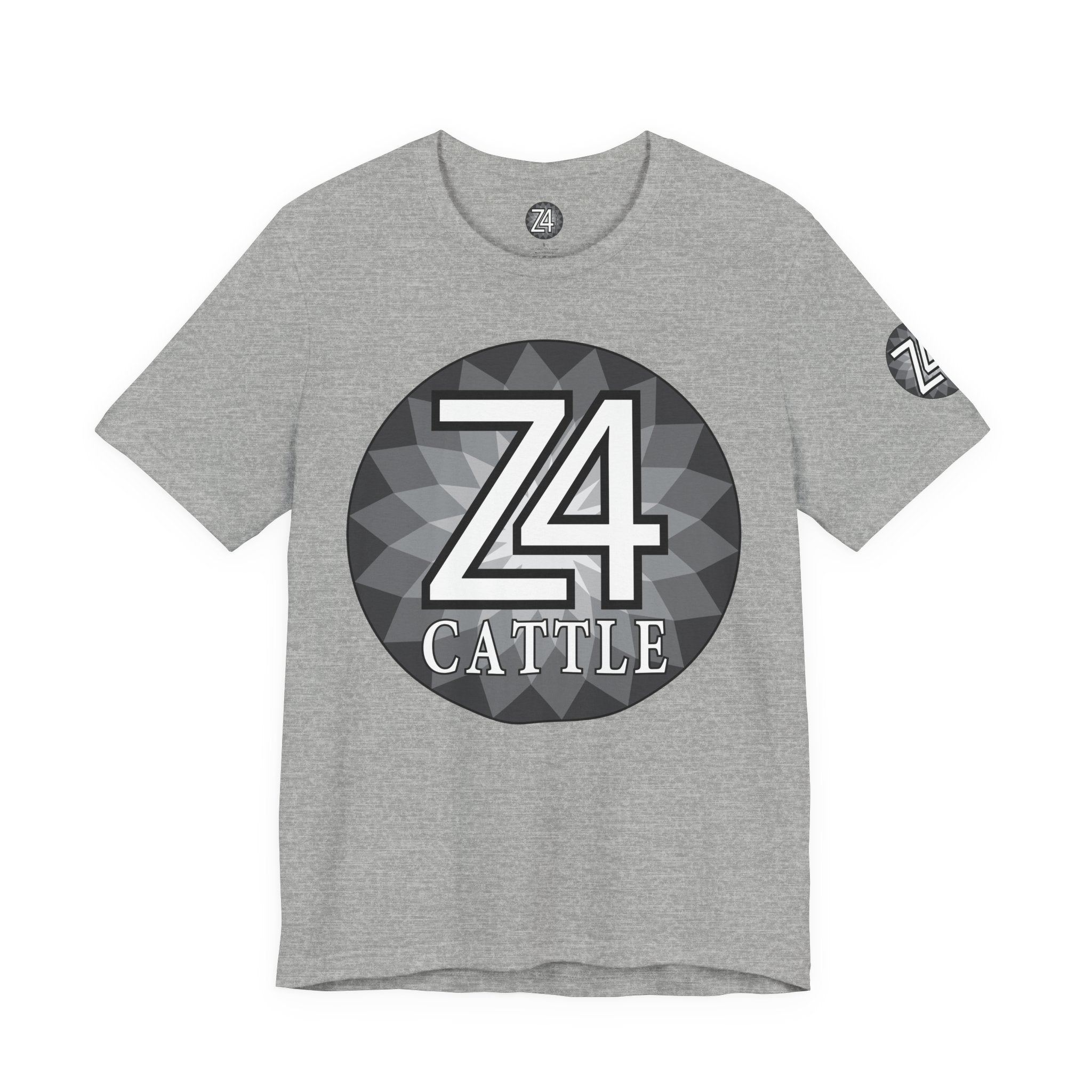 Z4 Calle Logo T-Shirt — Monochrome Urban Graphic Tee