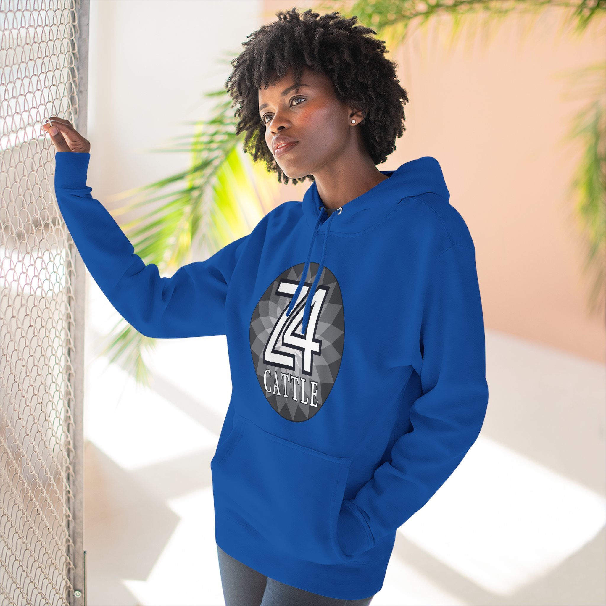 Z4 Cattle Logo Fleece Hoodie