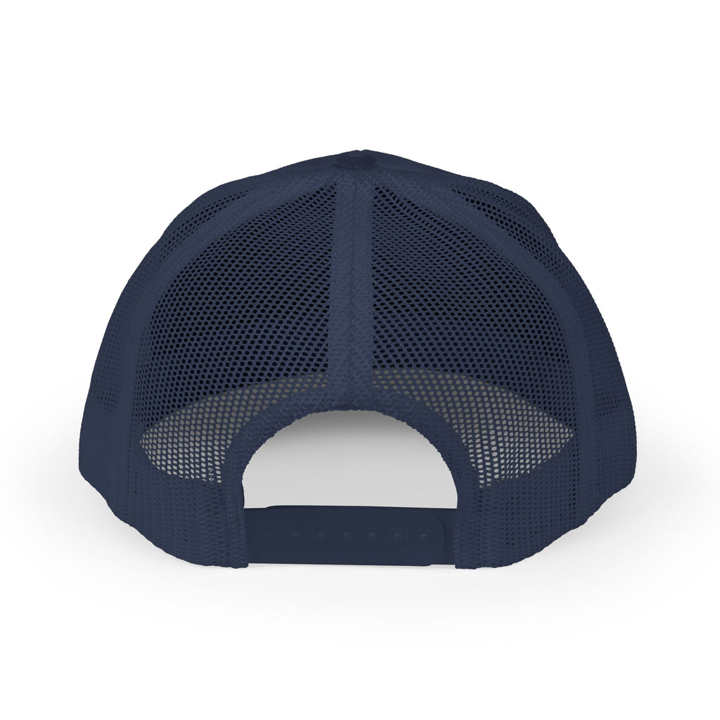 Z4 Embroidered Trucker Cap — Vintage Denim Patch Snapback
