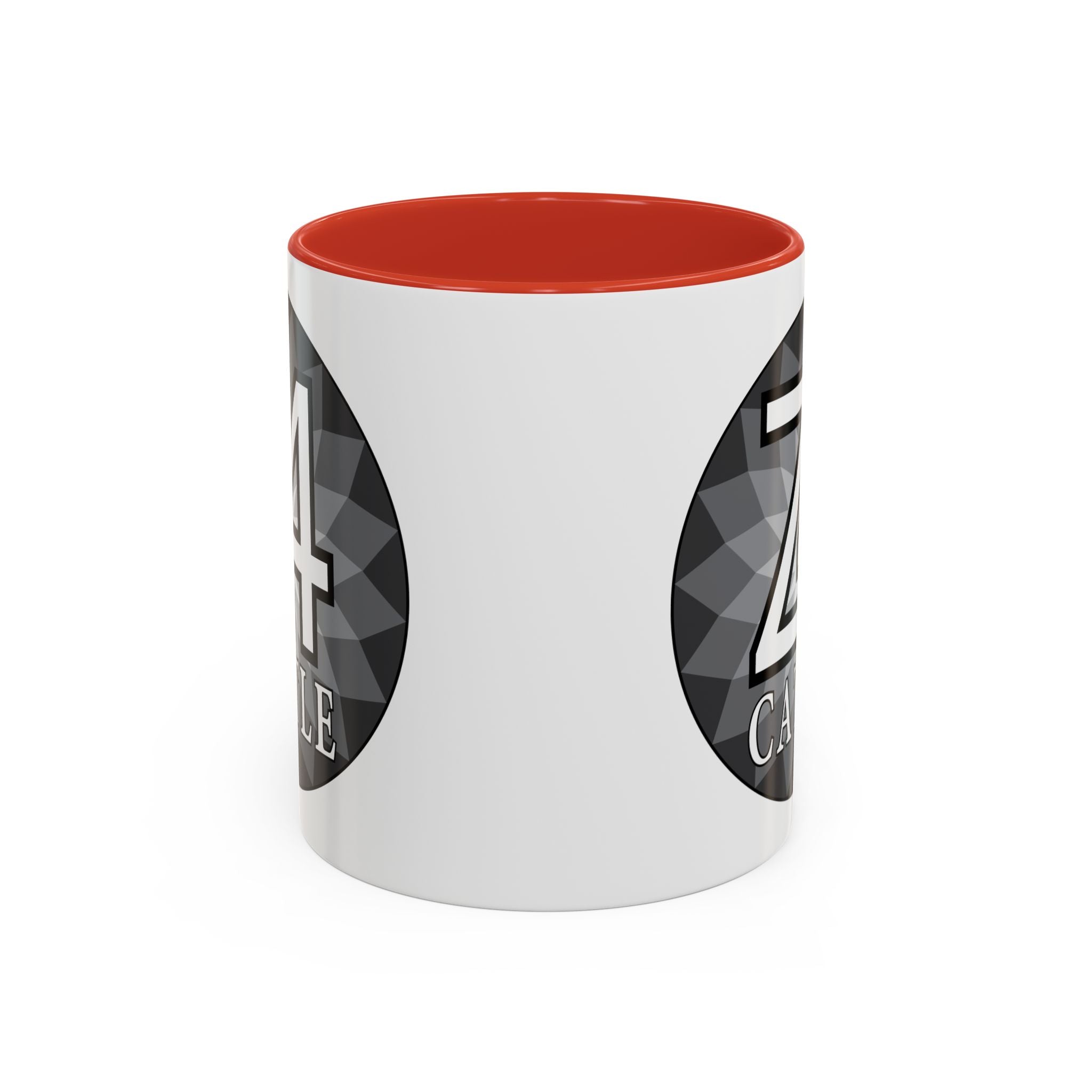Z4 Cattle Accent Coffee Mug – Black Handle & Rim, Farm Ranch Livestock Gift