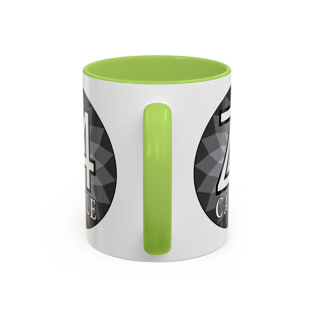 Z4 Cattle Accent Coffee Mug – Black Handle & Rim, Farm Ranch Livestock Gift
