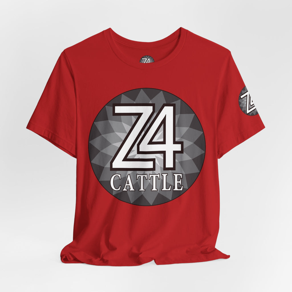 Z4 Calle Logo T-Shirt — Monochrome Urban Graphic Tee