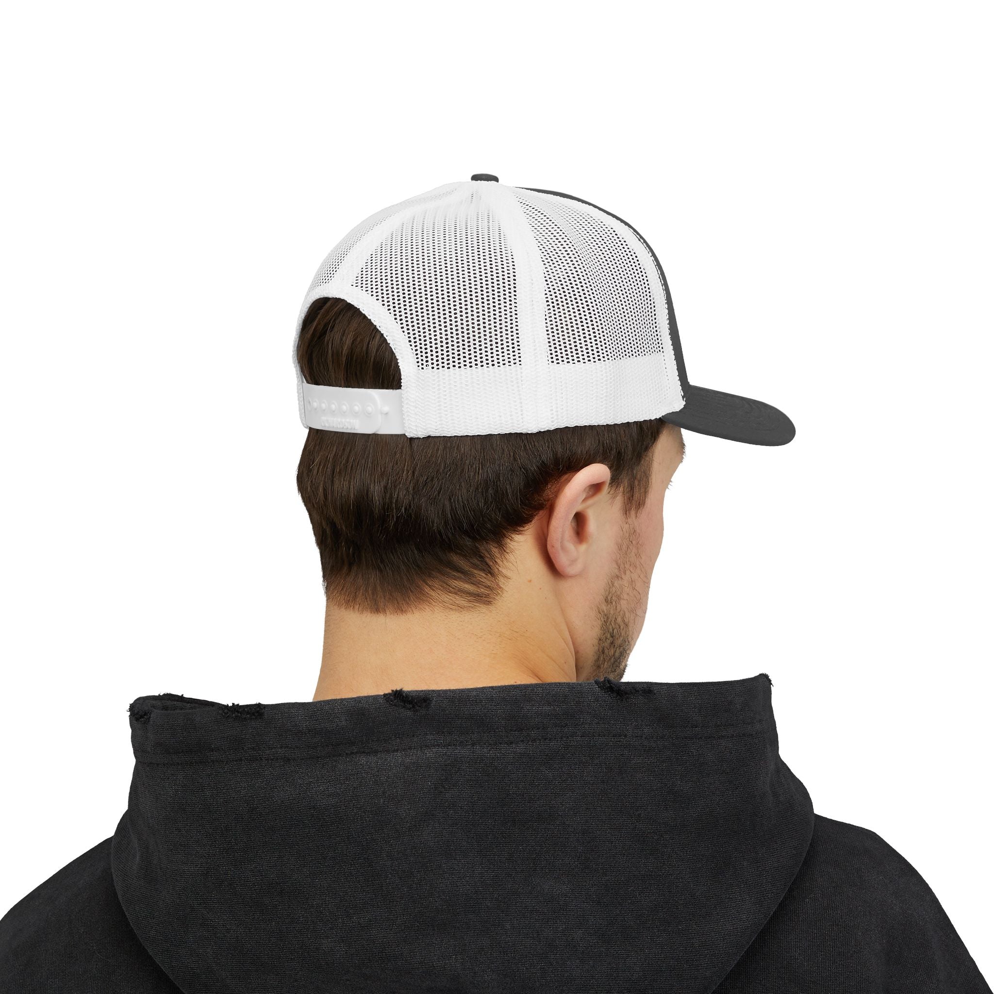 Z4 Embroidered Trucker Cap — Vintage Denim Patch Snapback