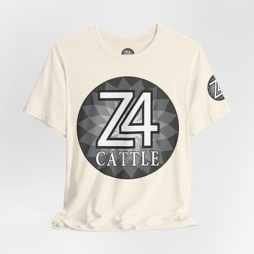 Z4 Calle Logo T-Shirt — Monochrome Urban Graphic Tee