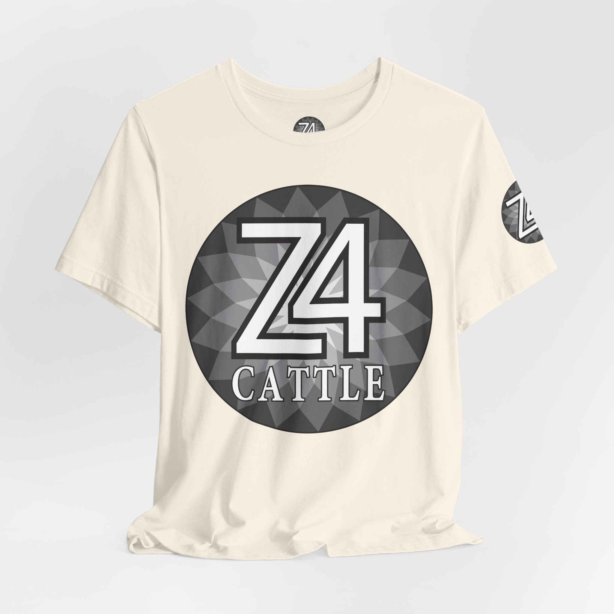 Z4 Calle Logo T-Shirt — Monochrome Urban Graphic Tee