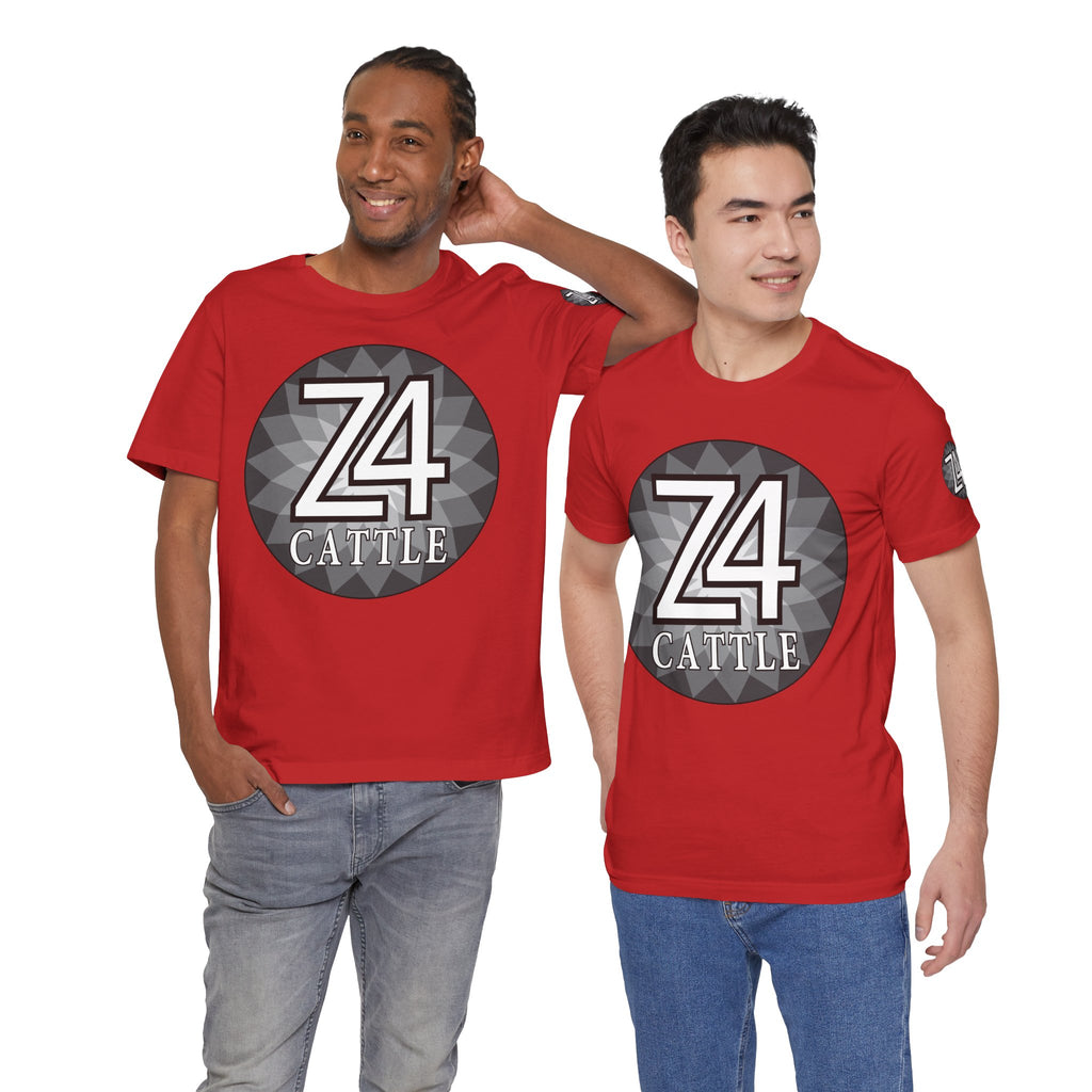 Z4 Calle Logo T-Shirt — Monochrome Urban Graphic Tee