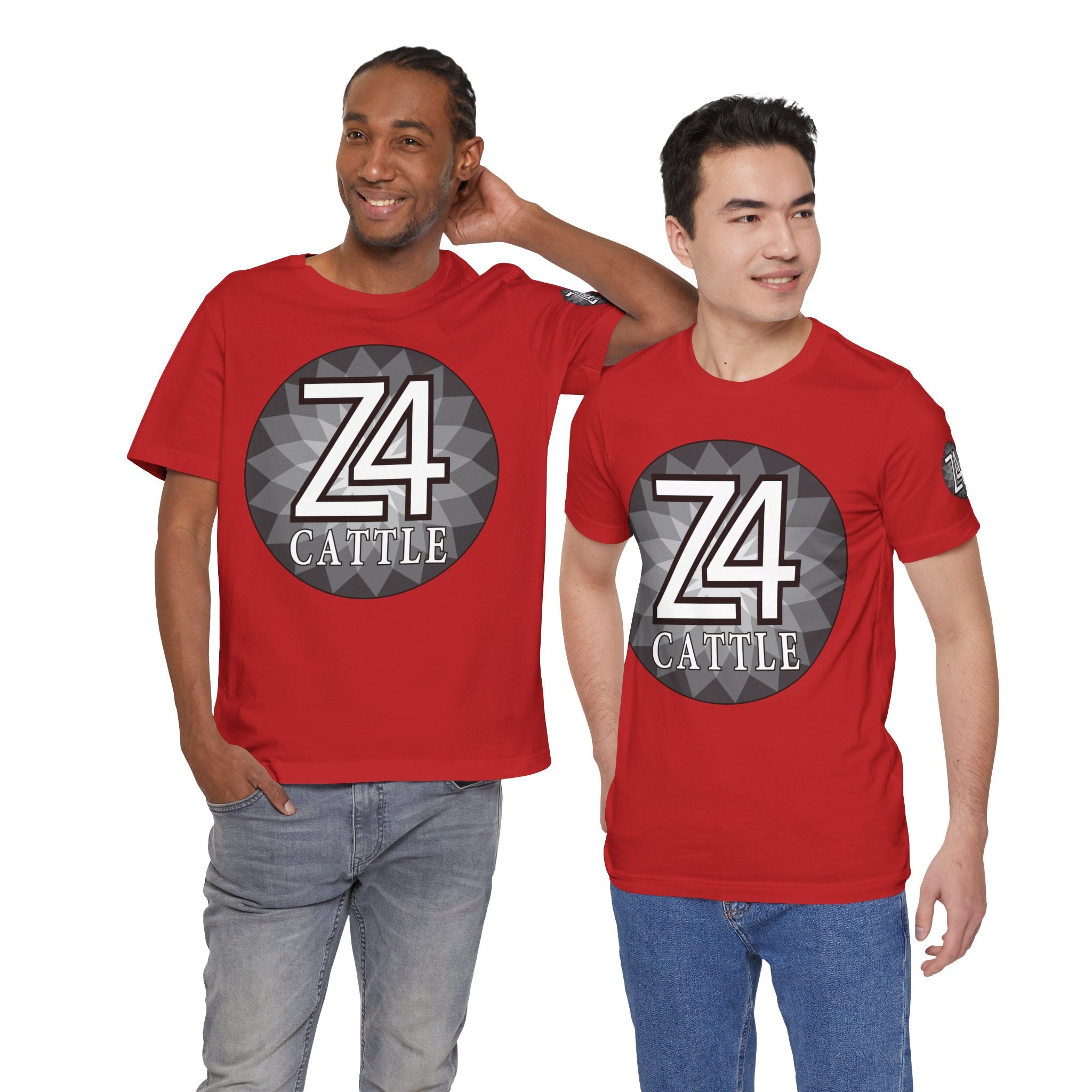 Z4 Calle Logo T-Shirt — Monochrome Urban Graphic Tee
