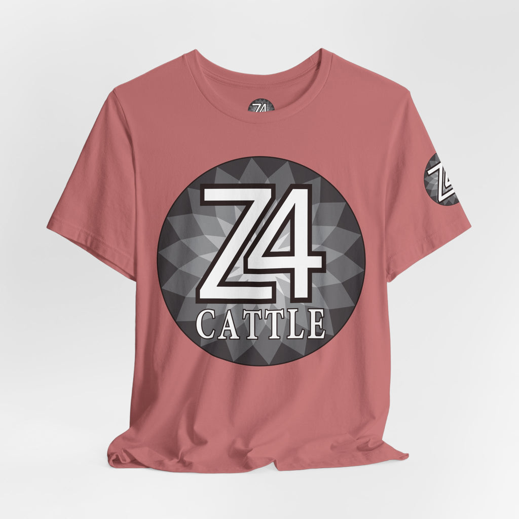 Z4 Calle Logo T-Shirt — Monochrome Urban Graphic Tee