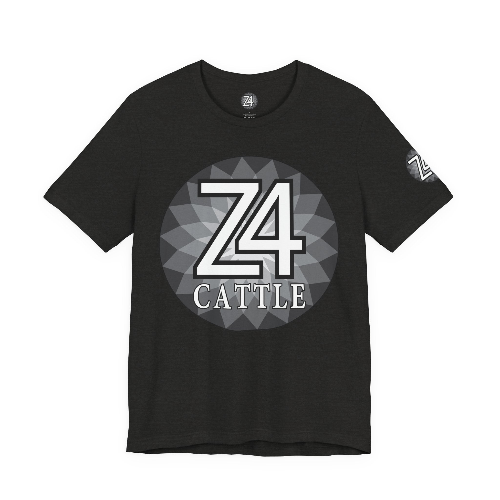 Z4 Calle Logo T-Shirt — Monochrome Urban Graphic Tee