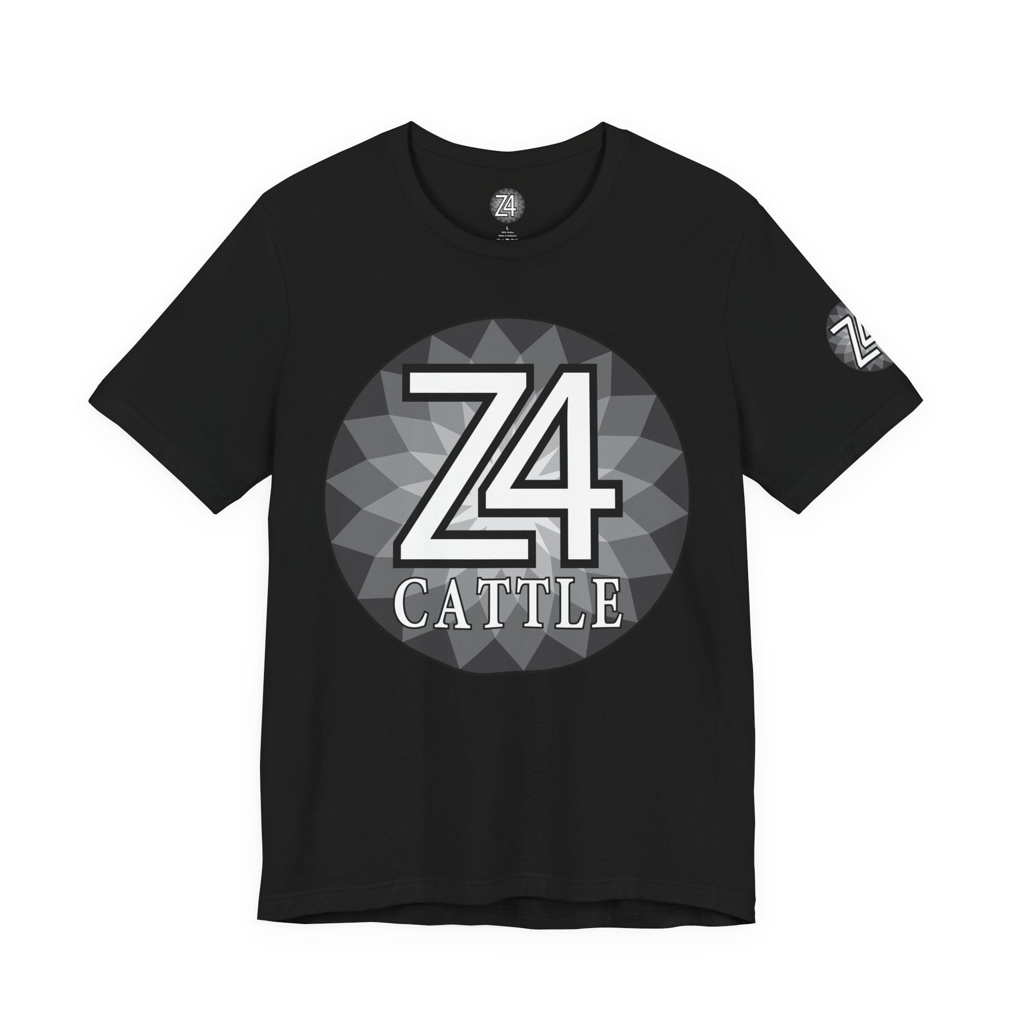 Z4 Calle Logo T-Shirt — Monochrome Urban Graphic Tee