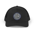 Z4 Embroidered Trucker Cap — Vintage Denim Patch Snapback