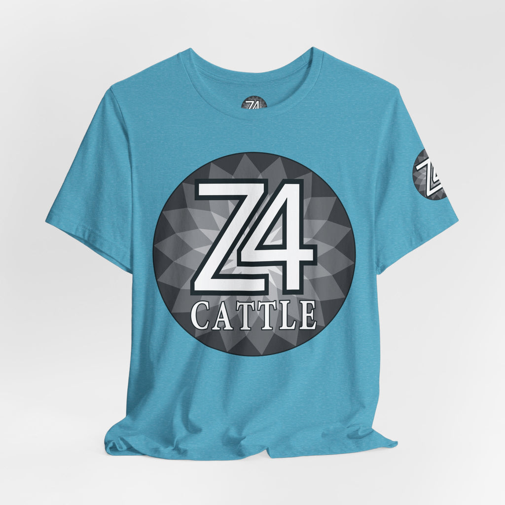 Z4 Calle Logo T-Shirt — Monochrome Urban Graphic Tee