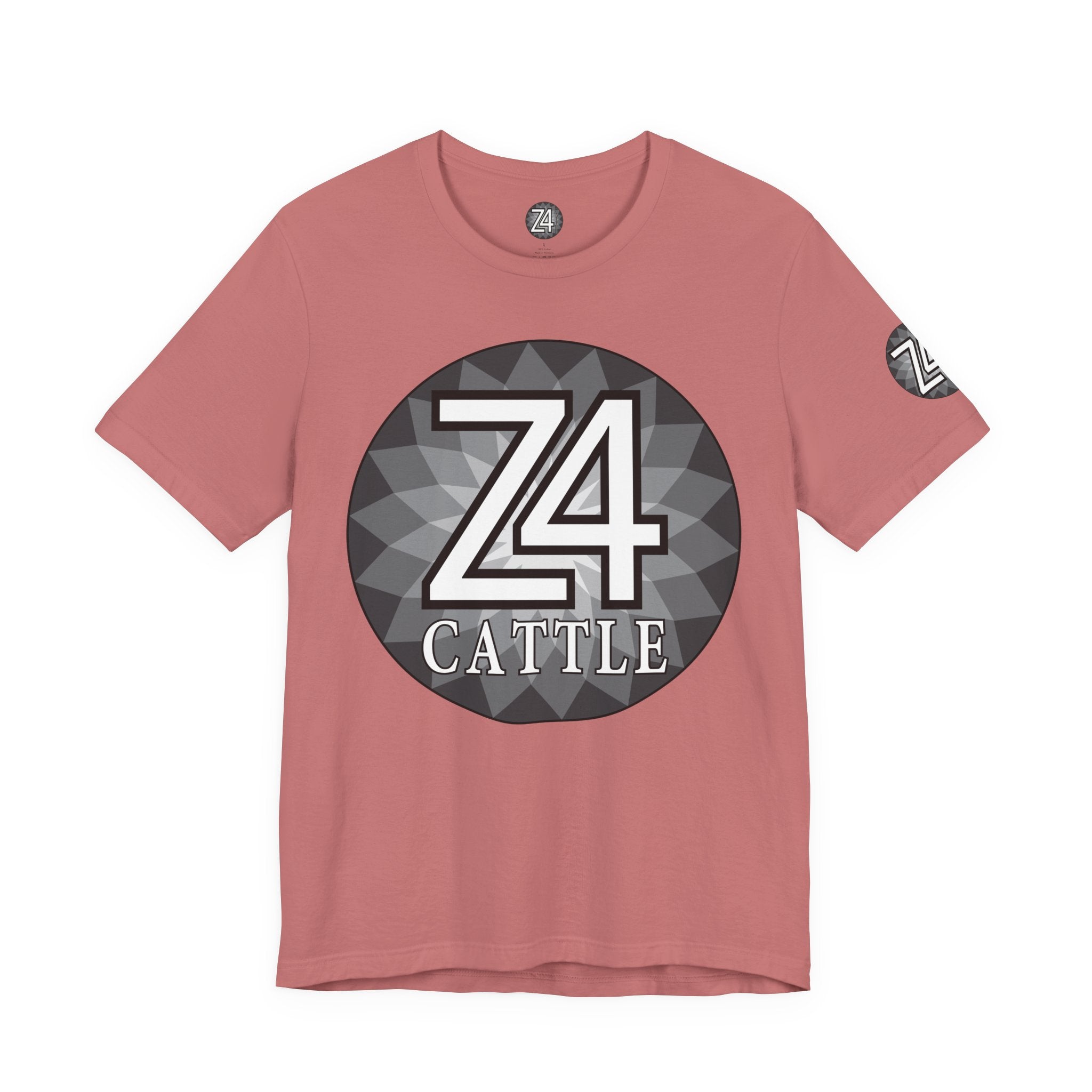 Z4 Calle Logo T-Shirt — Monochrome Urban Graphic Tee