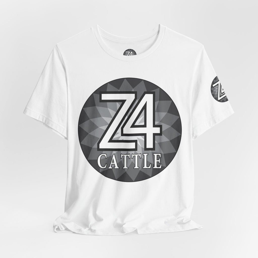Z4 Calle Logo T-Shirt — Monochrome Urban Graphic Tee