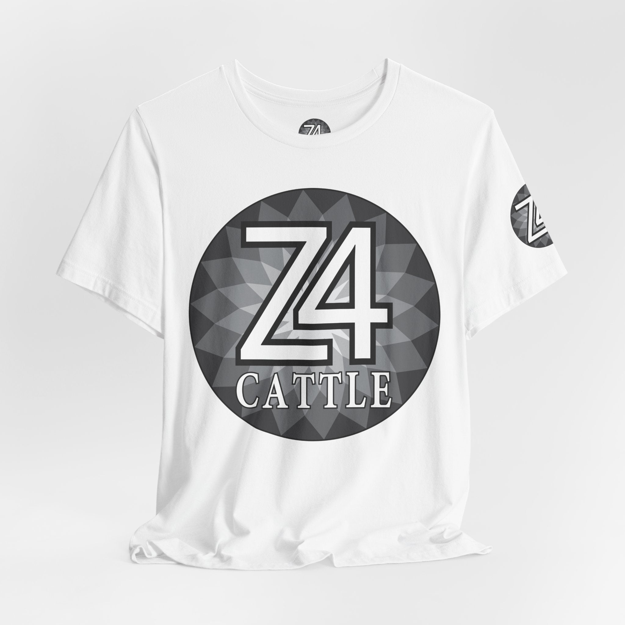 Z4 Calle Logo T-Shirt — Monochrome Urban Graphic Tee