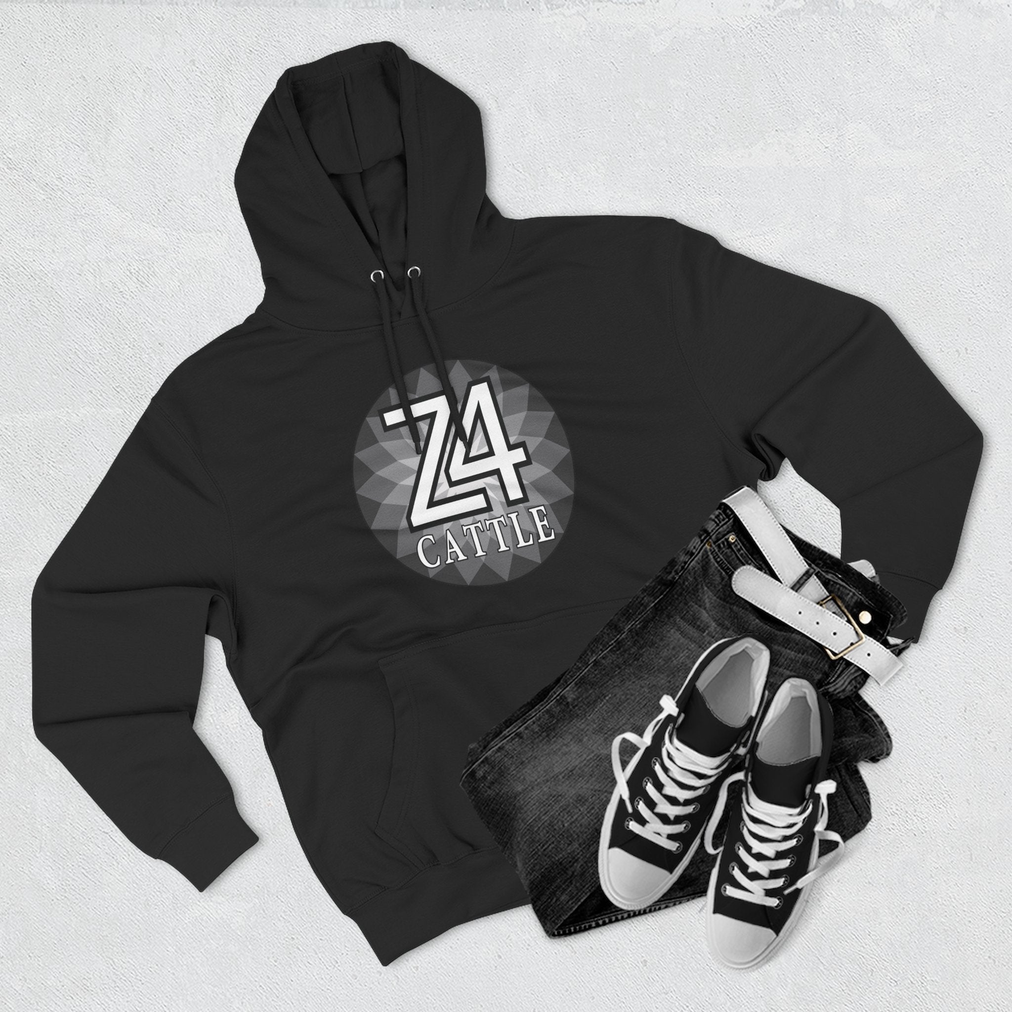 Z4 Cattle Logo Fleece Hoodie