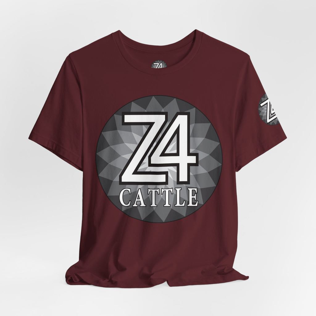 Z4 Calle Logo T-Shirt — Monochrome Urban Graphic Tee