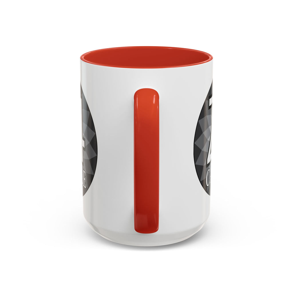 Z4 Cattle Accent Coffee Mug – Black Handle & Rim, Farm Ranch Livestock Gift