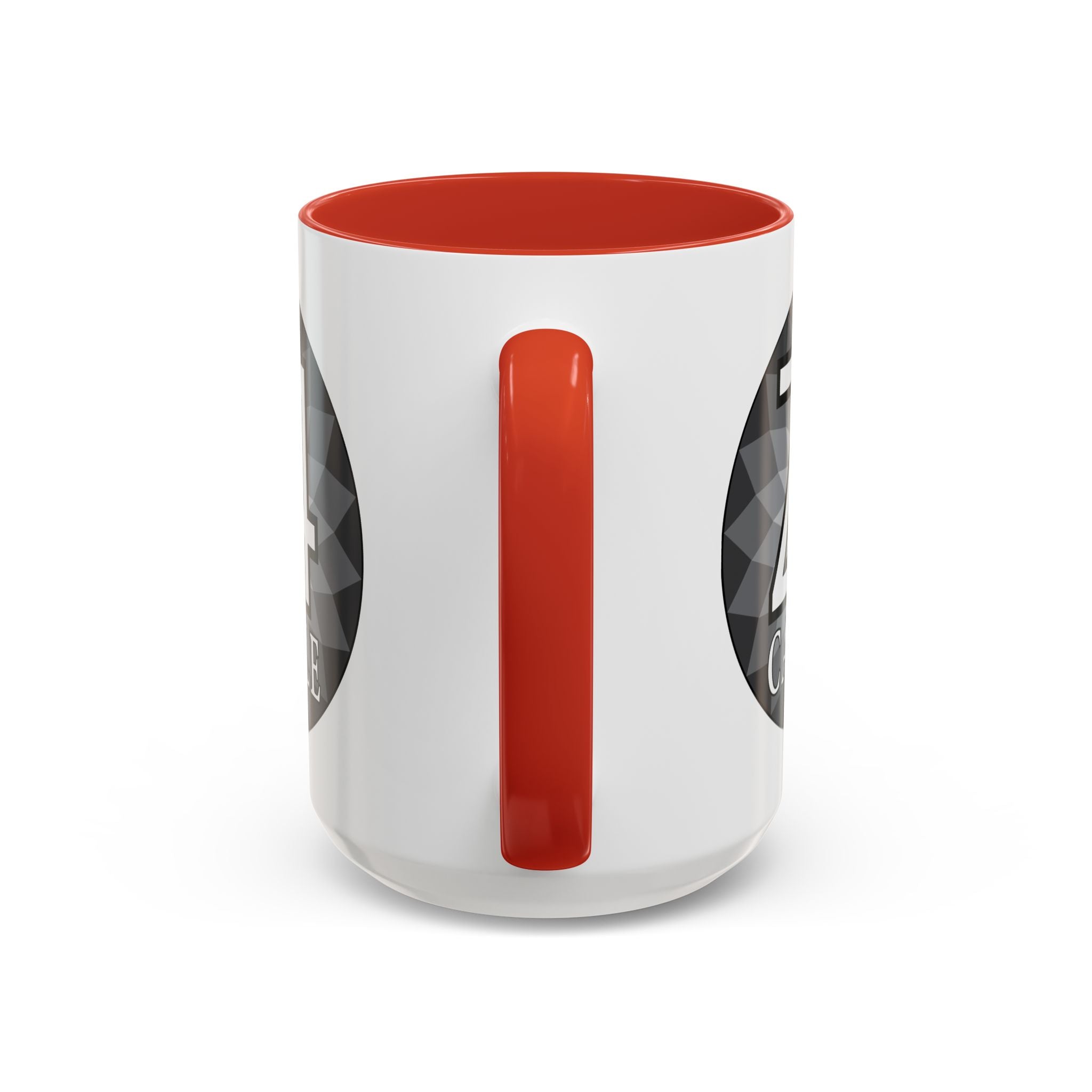 Z4 Cattle Accent Coffee Mug – Black Handle & Rim, Farm Ranch Livestock Gift