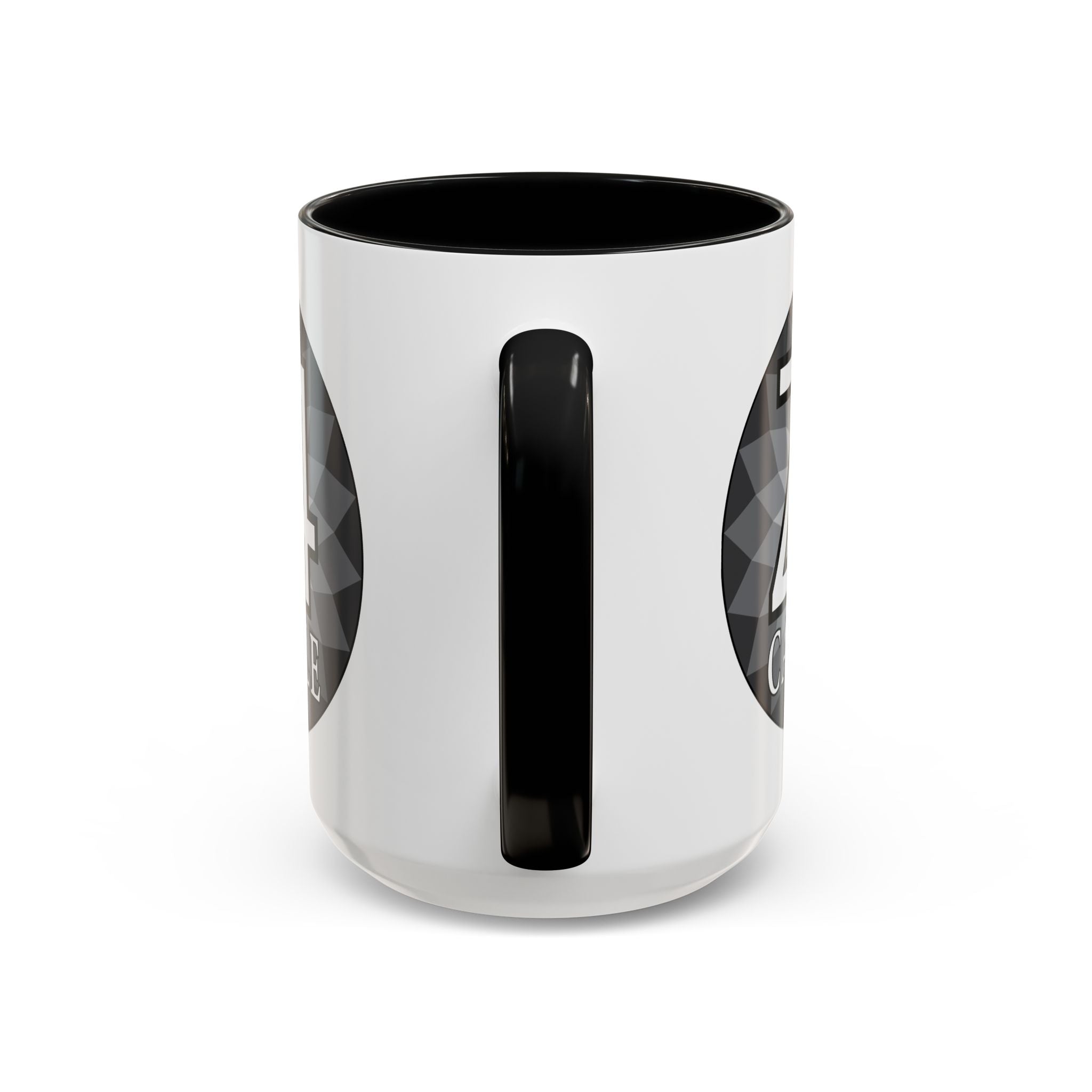Z4 Cattle Accent Coffee Mug – Black Handle & Rim, Farm Ranch Livestock Gift