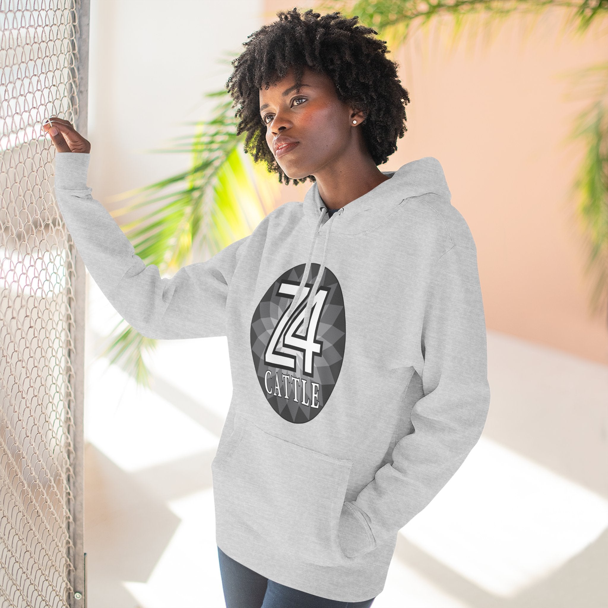 Z4 Cattle Logo Fleece Hoodie
