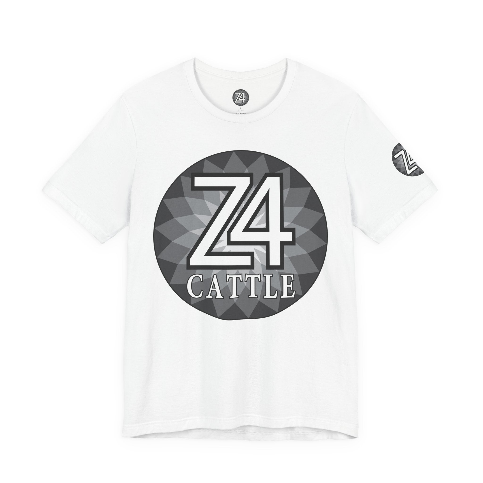 Z4 Calle Logo T-Shirt — Monochrome Urban Graphic Tee