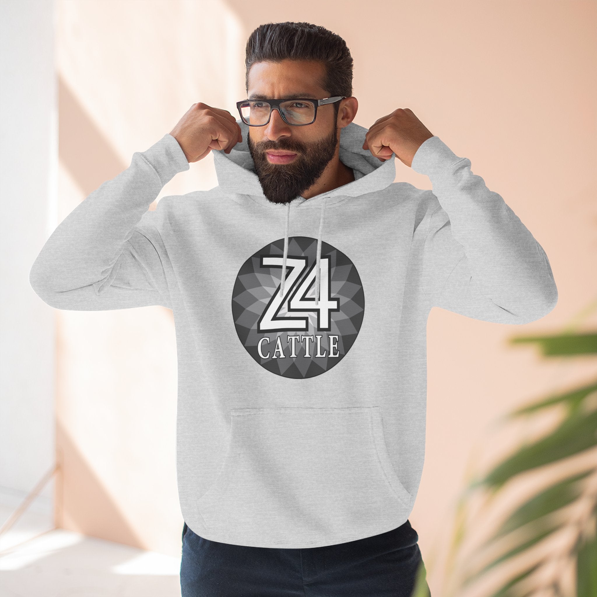 Z4 Cattle Logo Fleece Hoodie