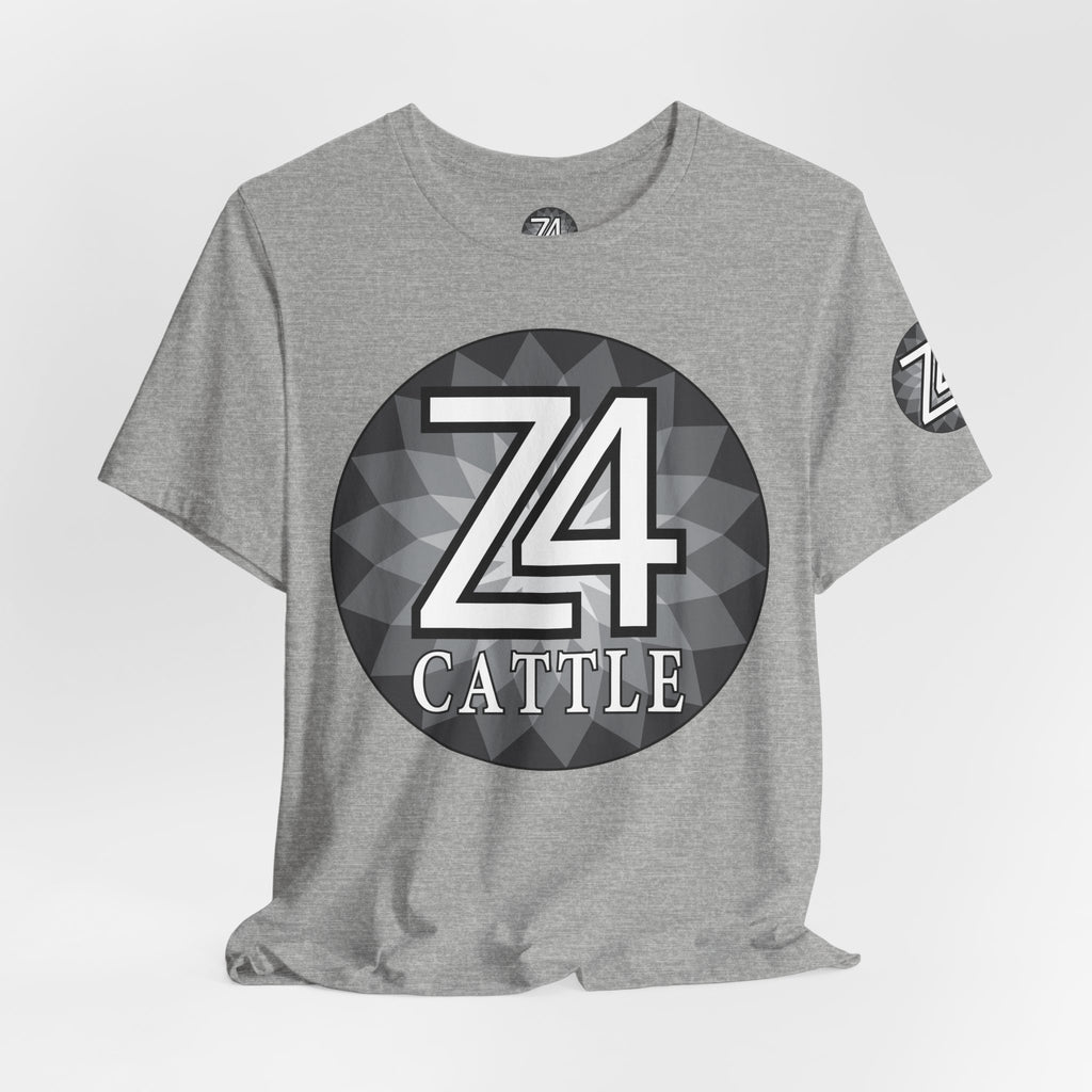 Z4 Calle Logo T-Shirt — Monochrome Urban Graphic Tee