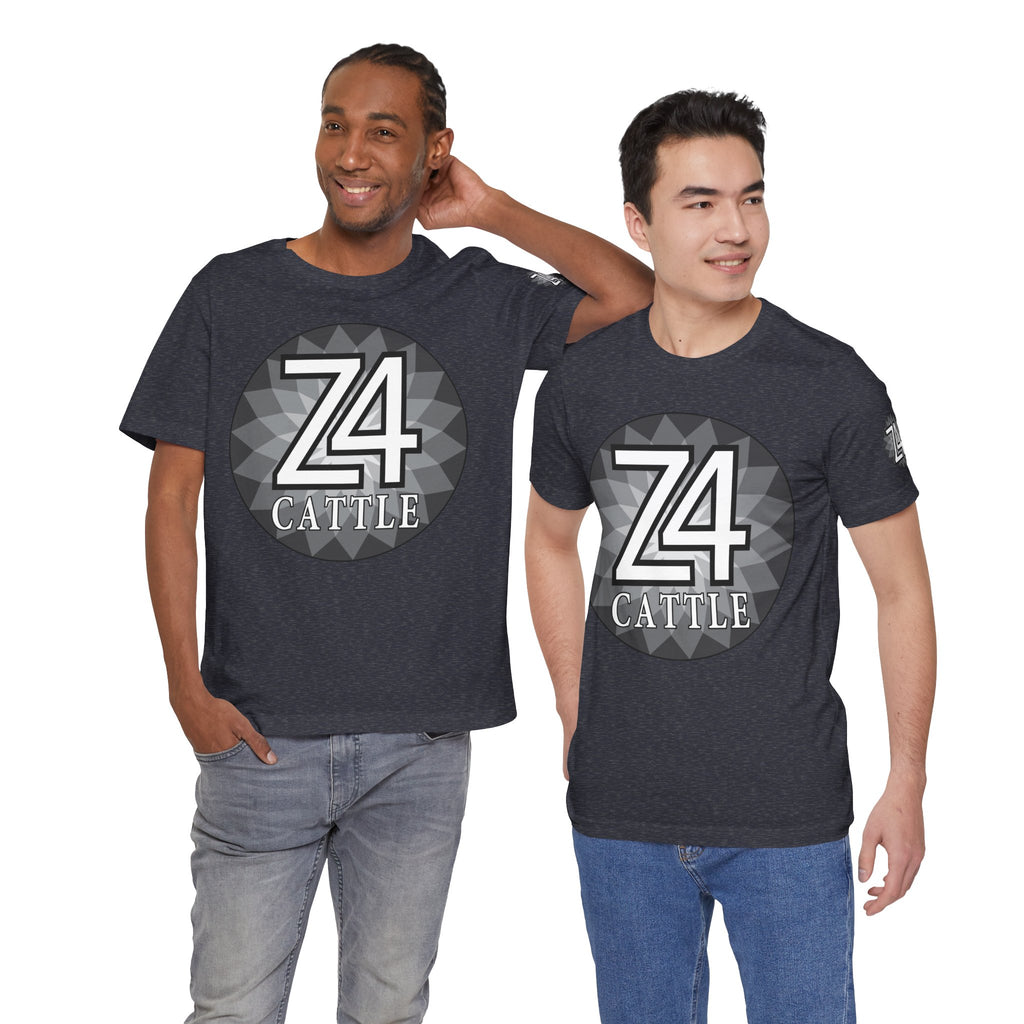 Z4 Calle Logo T-Shirt — Monochrome Urban Graphic Tee