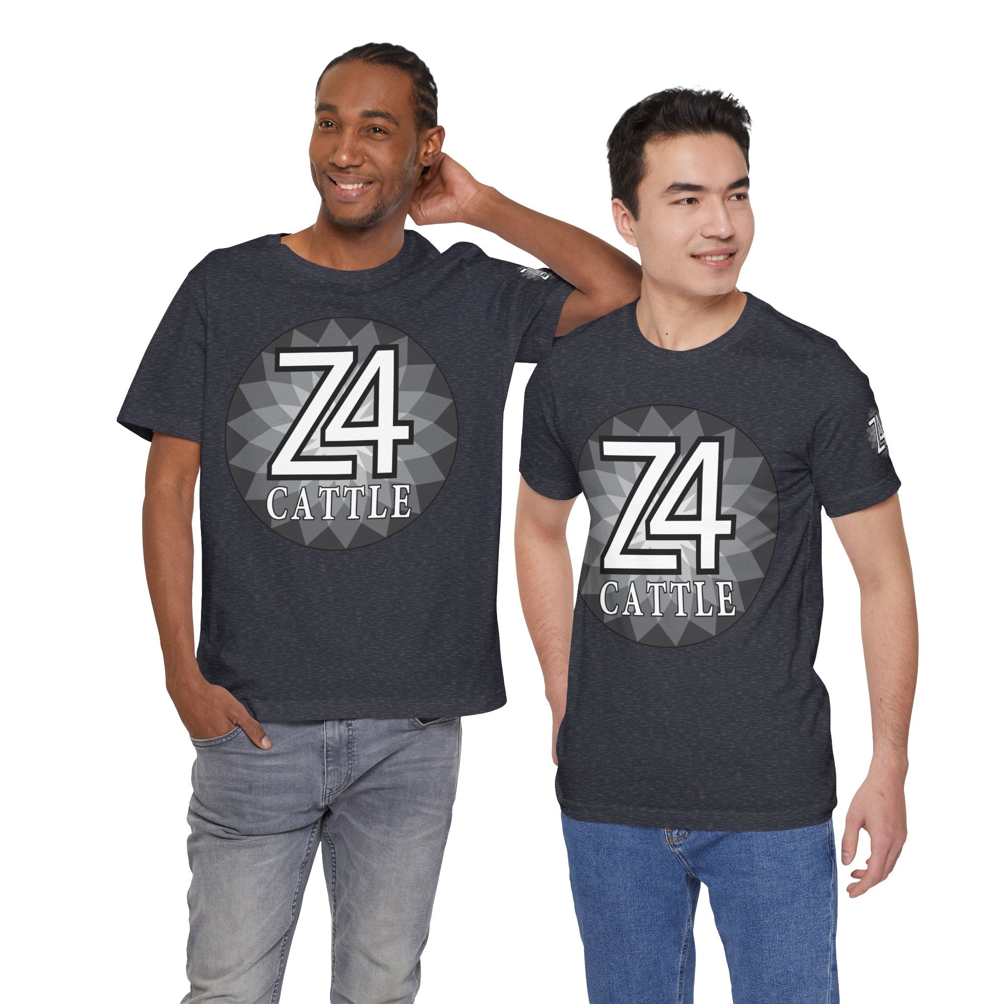 Z4 Calle Logo T-Shirt — Monochrome Urban Graphic Tee