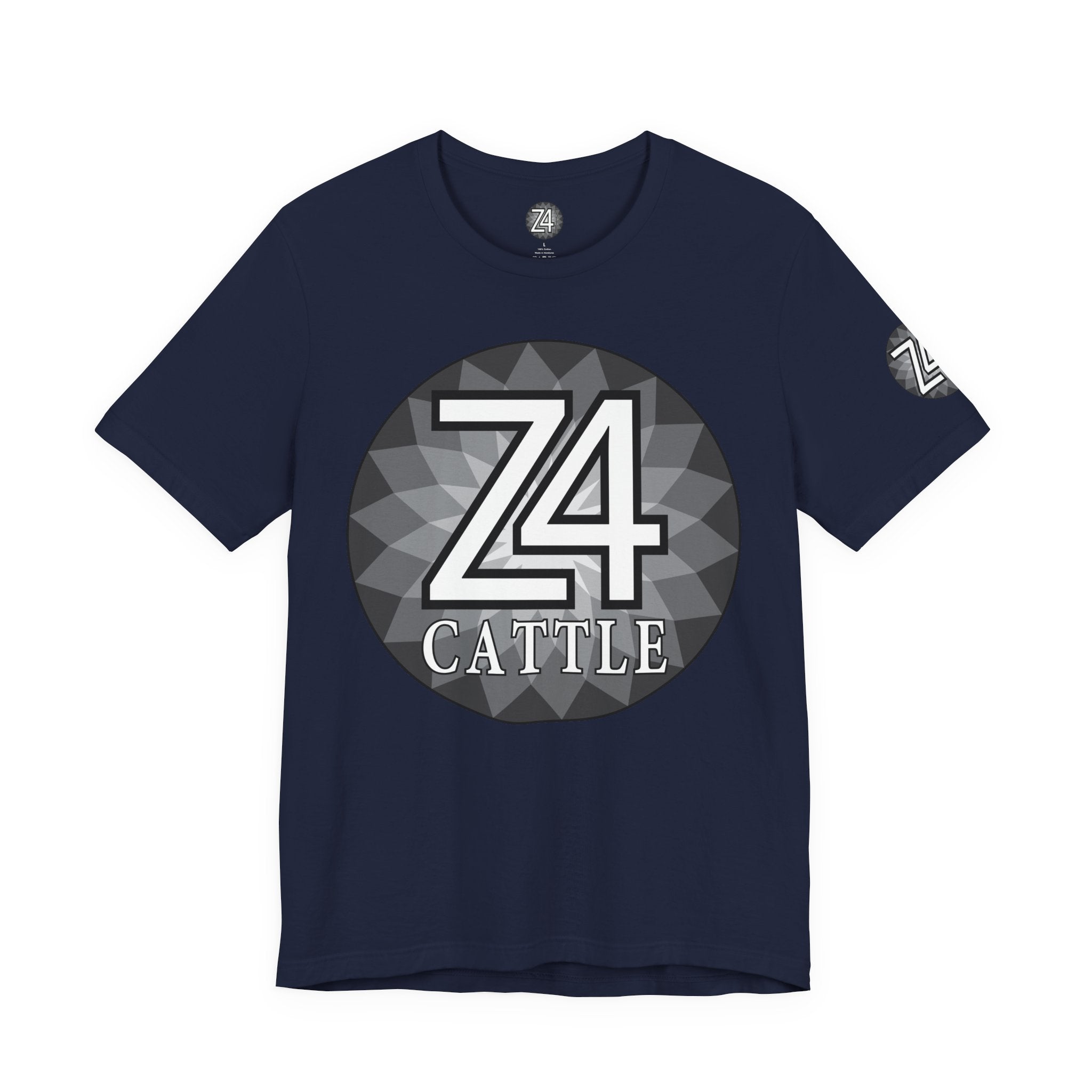 Z4 Calle Logo T-Shirt — Monochrome Urban Graphic Tee